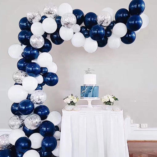 Picture of BALLOON GARLAND NIGHT BLUE SET